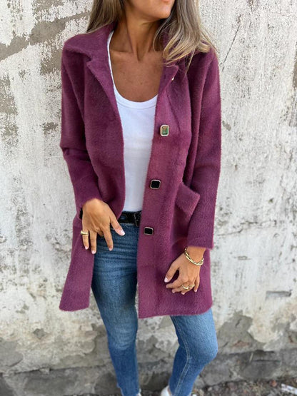 Marce | Cappotto Elegante a Maglia Grossa