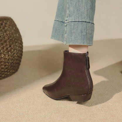 Mira | Stivaletti Eleganti a Tacco Basso