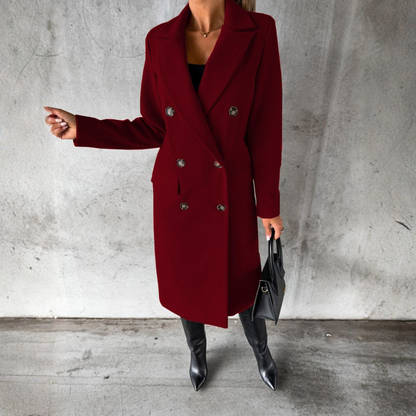 Alessandra | Cappotto Lungo Elegante e Raffinato