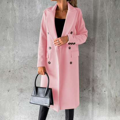 Alessandra | Cappotto Lungo Elegante e Raffinato