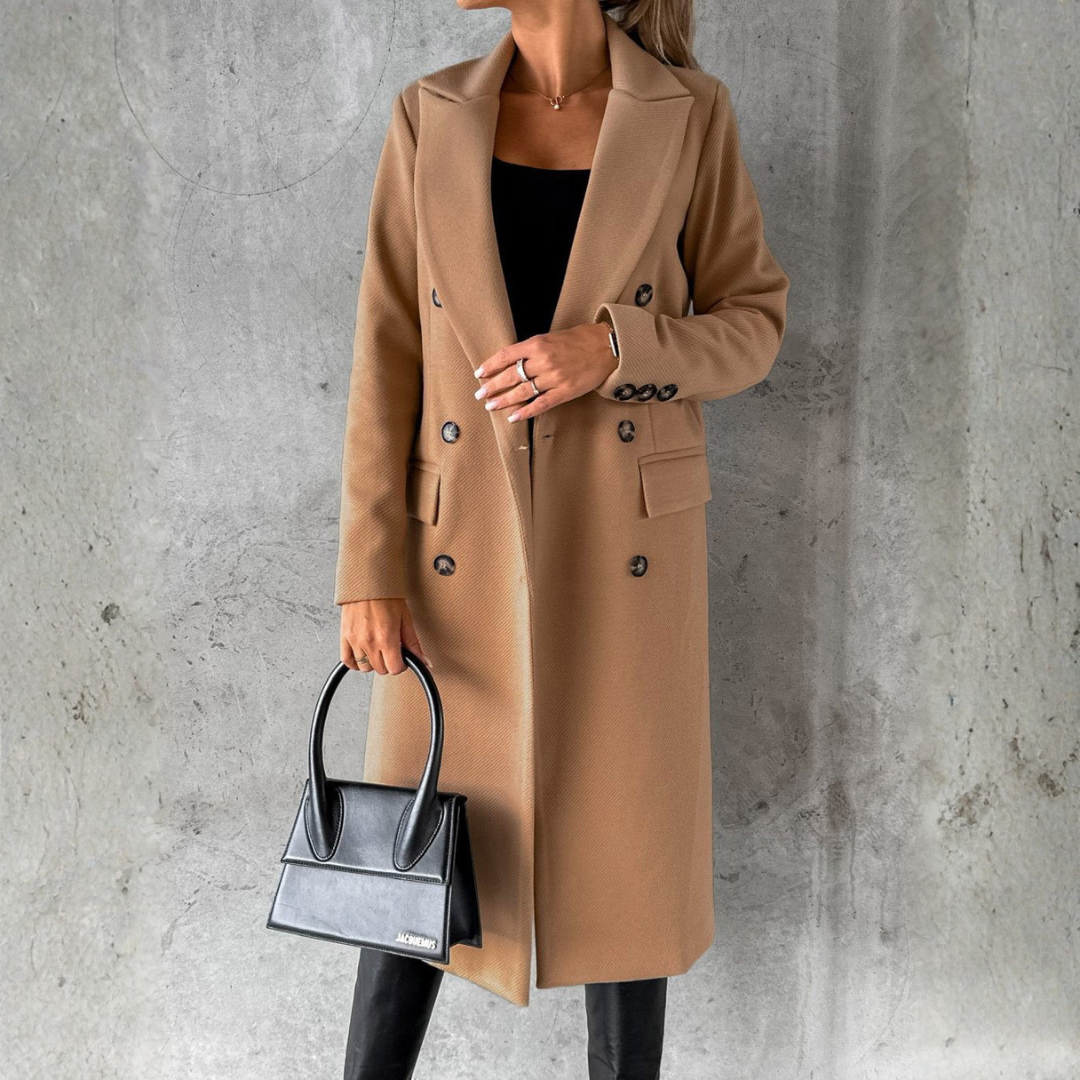 Alessandra | Cappotto Lungo Elegante e Raffinato