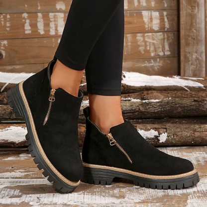 Beatrice | Stivaletti Morbidi con Zip Laterale