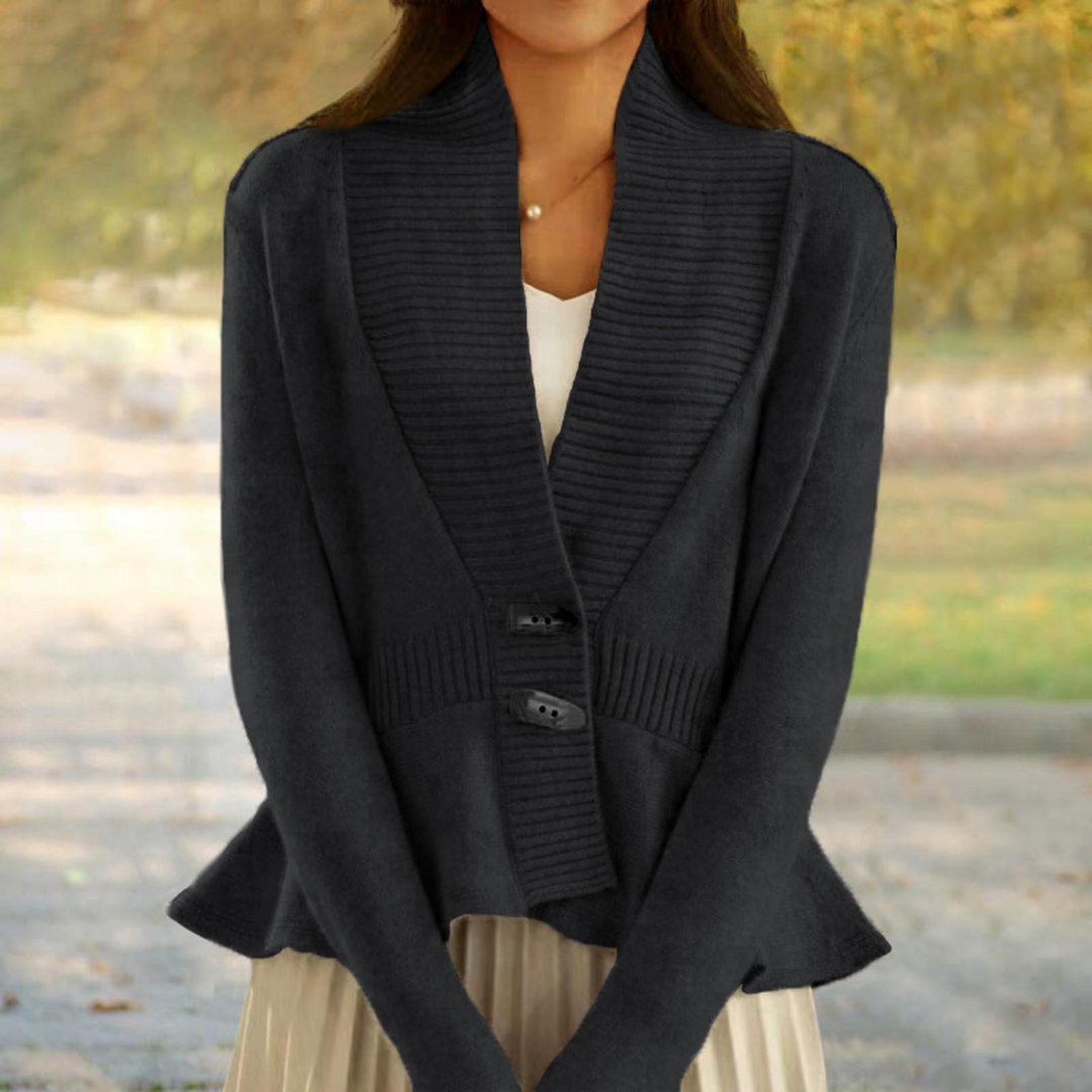 Anna | Cardigan Morbido dal Gusto Retrò