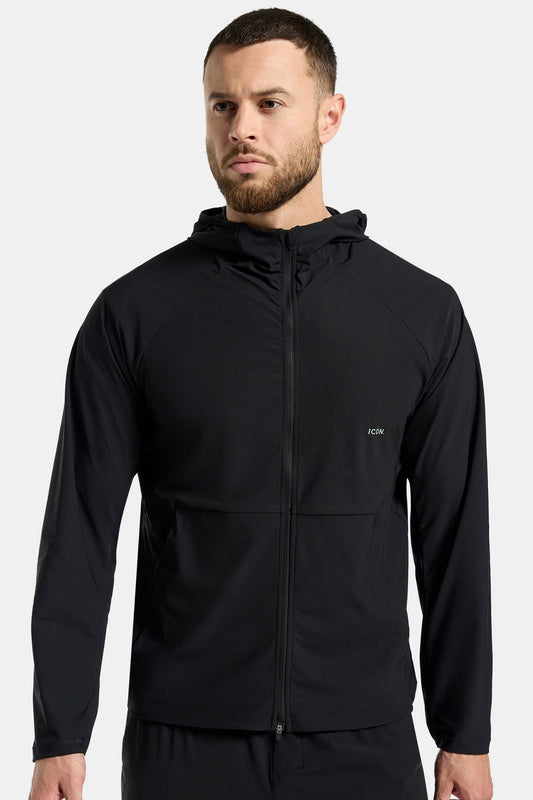 THE ACTIVE HOODED WINDBREAKER