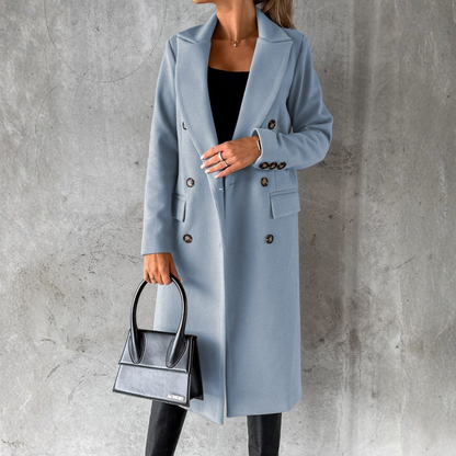 Alessandra | Cappotto Lungo Elegante e Raffinato