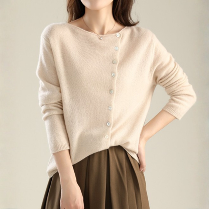 Julia | Maglia Morbida con Bottoni Eleganti