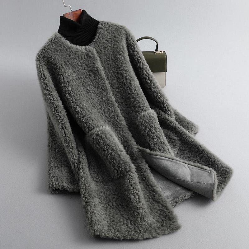 Tahliaa | Cappotto Teddy Caldo e Morbido con Tasche