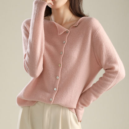 Julia | Maglia Morbida con Bottoni Eleganti