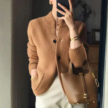 Silvia | Cardigan in Maglia Elegante