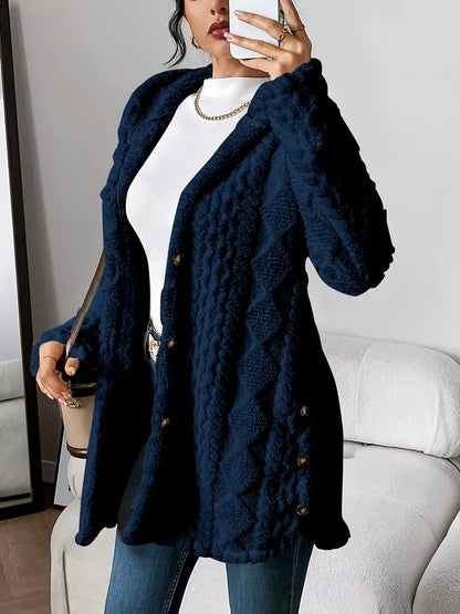 Velora | Cardigan Morbido con Cappuccio