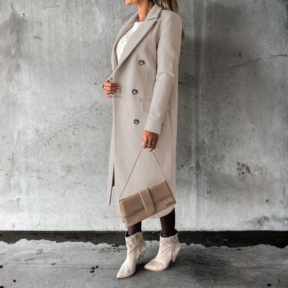 Alessandra | Cappotto Lungo Elegante e Raffinato