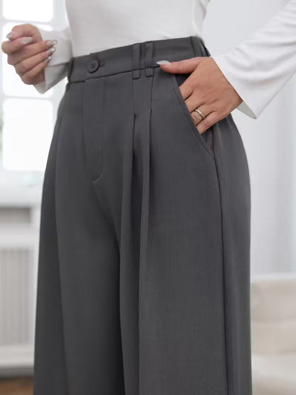 Alba | Pantaloni Eleganti a Gamba Larga