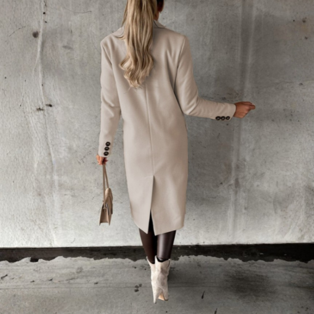 Alessandra | Cappotto Lungo Elegante e Raffinato