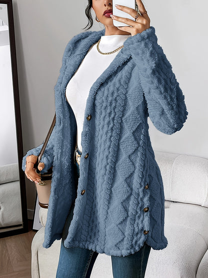 Velora | Cardigan Morbido con Cappuccio