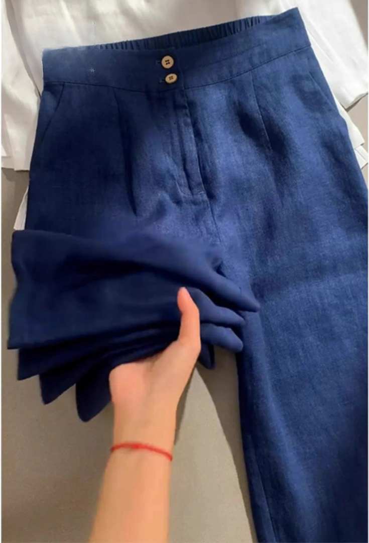 Maia | Pantaloni heritage in lino