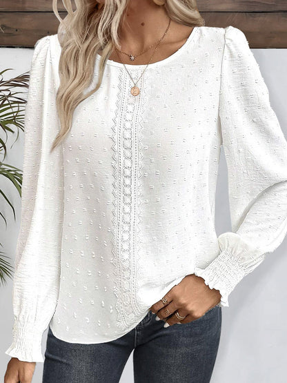 Chiara | Blusa Elegante con Ricamo Delicato