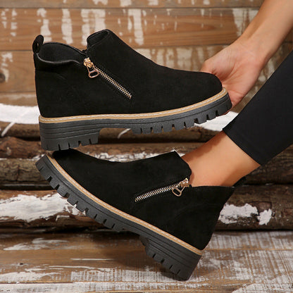 Beatrice | Stivaletti Morbidi con Zip Laterale