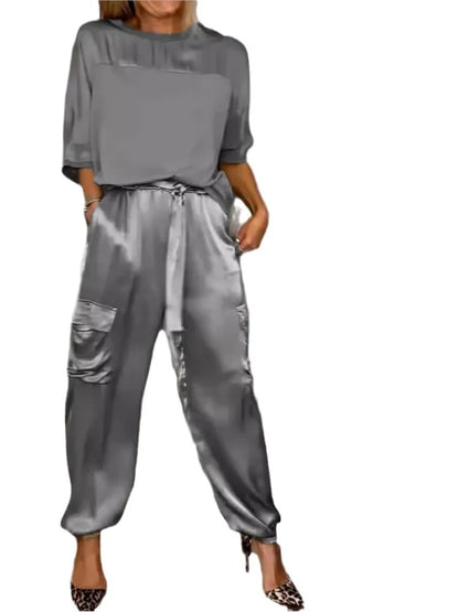 Evelina | eleganza satinata casual