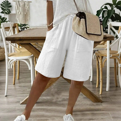 Sienna | Shorts in cotone e lino