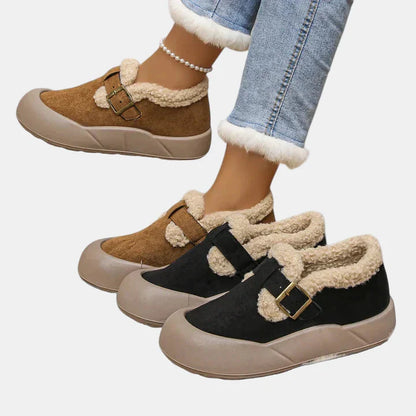 Beatrice | Mocassini Ortopedici in Cotone con Fodera Calda