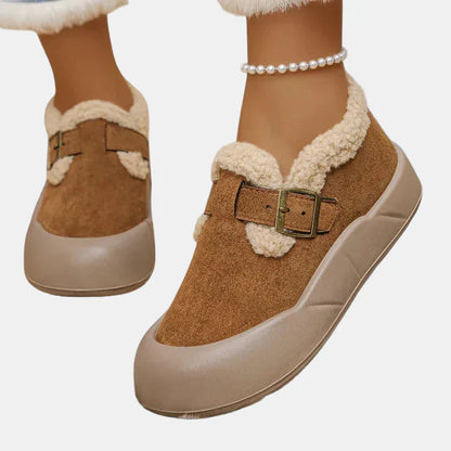 Beatrice | Mocassini Ortopedici in Cotone con Fodera Calda