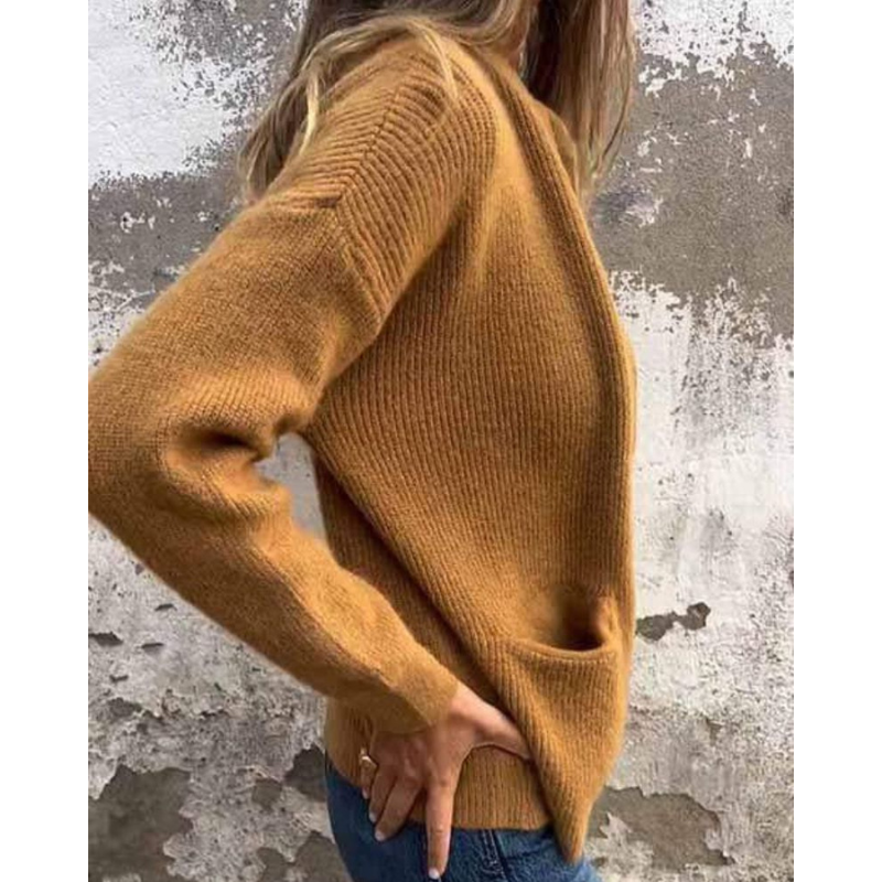 Almira | Cardigan Casual con Tasche Laterali