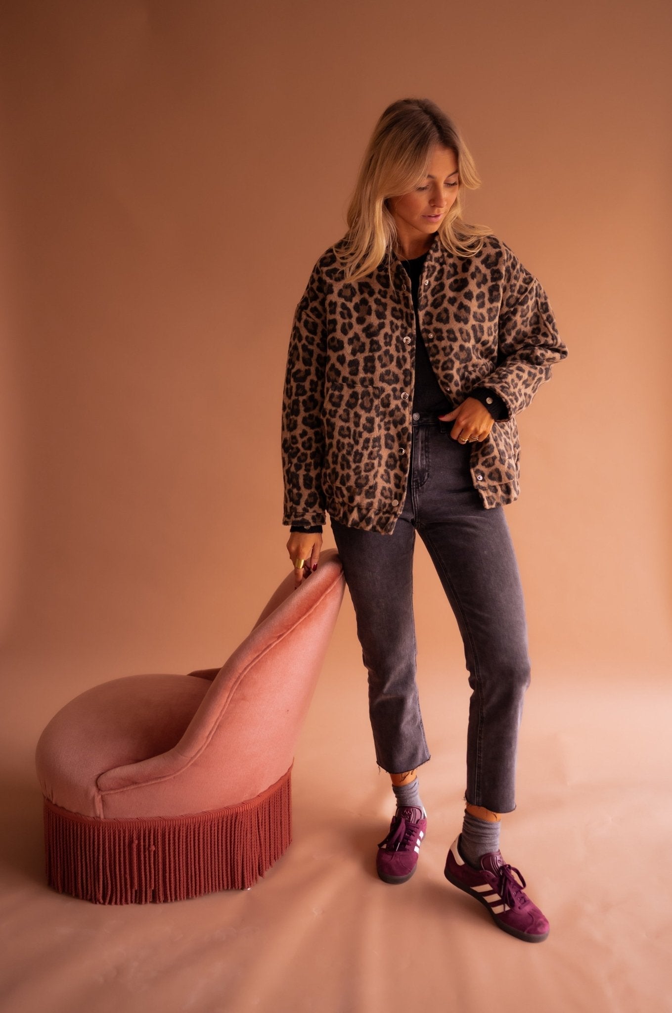 Charlene | Giacca Leopardata alla Moda