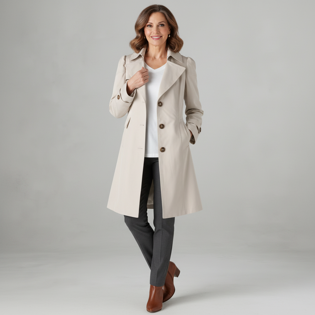 Daniela – Trench Elegante Classico
