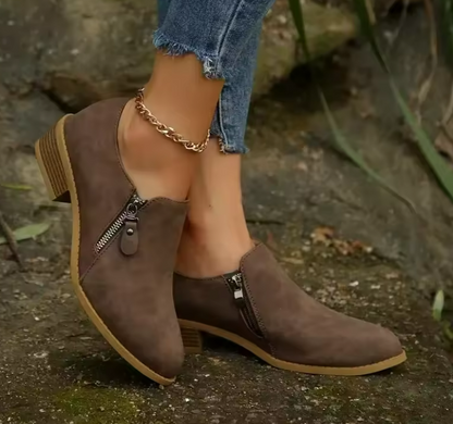 Bronte – Stivaletti Comodi con Cerniera